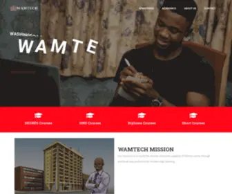 Wamtech.edu.sl(Wamtech) Screenshot