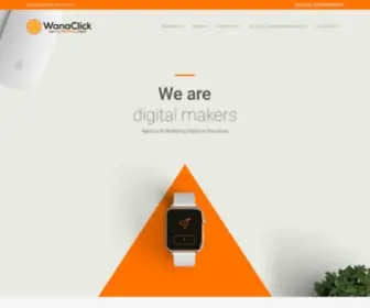 Wanaclick.com(Agencia de Marketing Digital en Barcelona) Screenshot