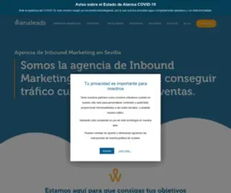 Wanaleads.com(Agencia de Marketing Digital) Screenshot