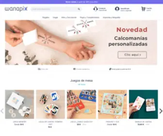 Wanapix.es(Regalos Personalizados) Screenshot