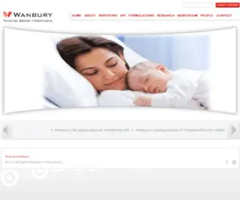 Wanbury.com(Wanbury Limited) Screenshot
