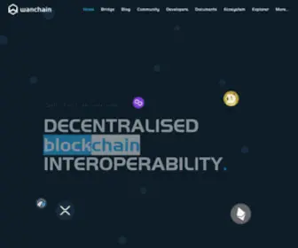 Wanchain.org(We are all connected) Screenshot