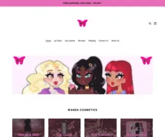 Wanda-Cosmetics.com(Wanda Cosmetics) Screenshot