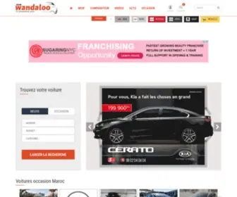 Wandaloo.com(Le comparateur auto) Screenshot