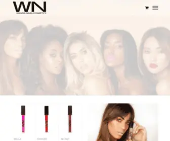 Wandanaracosmetics.com(Wanda Nara Cosmetics) Screenshot