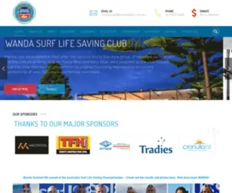 Wandasurfclub.com(Surf Lifesaving at Wanda Beach) Screenshot