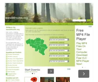 Wandelroutes.org(Wandelroutes Vlaanderen) Screenshot