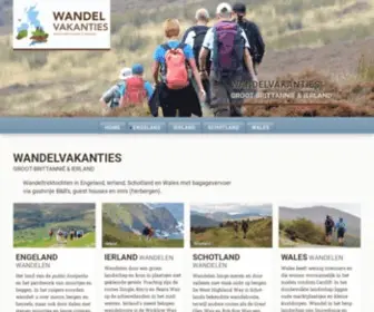 Wandelvakanties.com(Wandelreizen in Groot) Screenshot