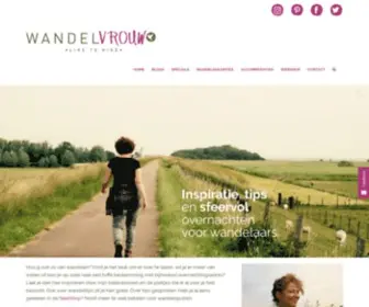 Wandelvrouw.nl(Wandelvrouw, like to hike) Screenshot