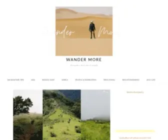 Wander-More.net(Wander More) Screenshot