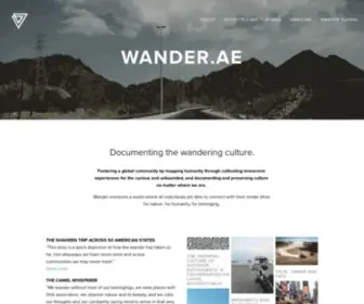 Wander.ae(Road trips and travel around the Middle East) Screenshot