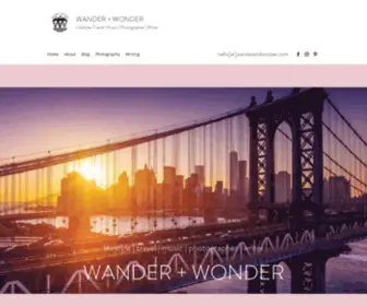 Wanderandwonder.com(Wander) Screenshot