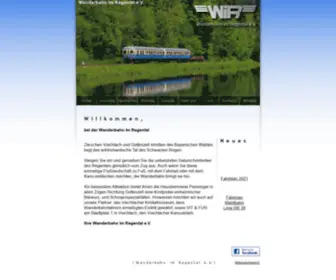 Wanderbahn.de(Viechtach) Screenshot