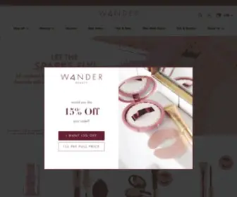 Wanderbeauty.com(Wander Beauty) Screenshot