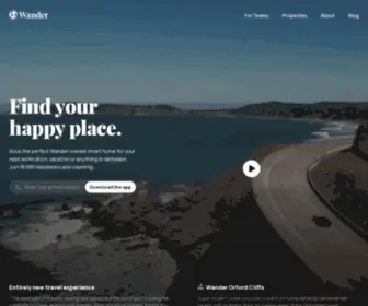 Wander.com(wander) Screenshot