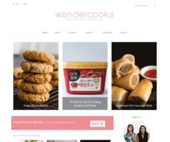 Wandercooks.com(Edible adventures for the curious foodie) Screenshot