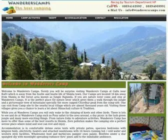 Wandererscamps.com(Camp) Screenshot