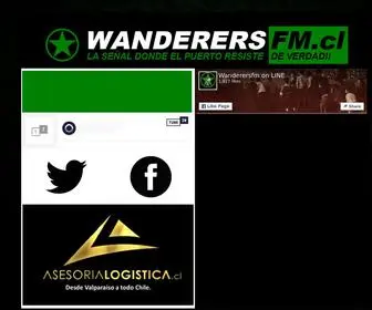 Wanderersfm.cl(La señal donde el puerto resiste de verdad) Screenshot