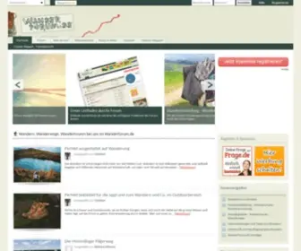 Wanderforum.de(Ausrüstung) Screenshot