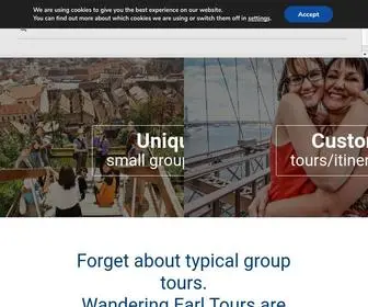 Wanderingearltours.com(Wandering Earl Tours) Screenshot