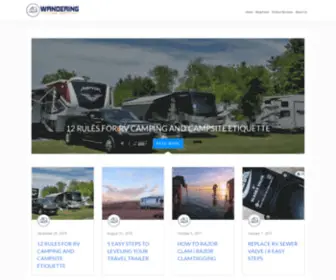 Wanderingrvlife.com(Wandering RV Life) Screenshot