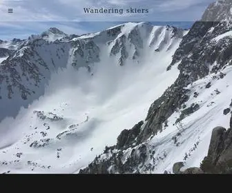 Wanderingskiers.com(Wanderingskiers) Screenshot