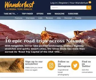 Wanderlust.co.uk(Wanderlust Travel Magazine) Screenshot