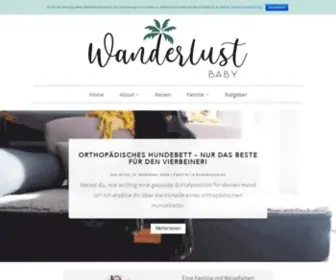 Wanderlustbaby.de(Wanderlust baby) Screenshot