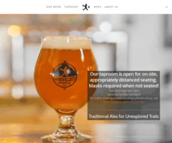 Wanderlustbrewing.com(Wanderlust Brewing Company) Screenshot