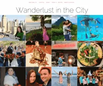 Wanderlustinthecity.com(鄂州派郊餐饮管理有限公司) Screenshot