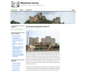 Wanderlustjourney.com(Wanderlustjourney) Screenshot