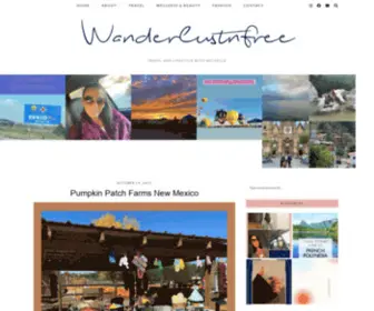 Wanderlustnfree.com(Travel and Lifestyle with Michelle) Screenshot