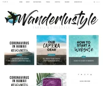 Wanderlustyle.com(Hawaii Travel & Lifestyle Blog) Screenshot