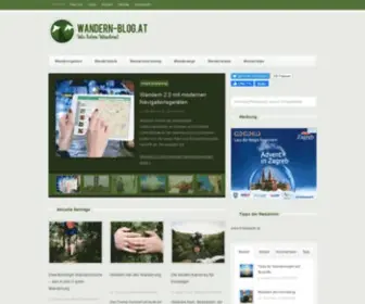Wandern-Blog.at(Wandern in Österreich) Screenshot