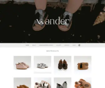 Wandernz.com(Burrow and Be Ltd) Screenshot