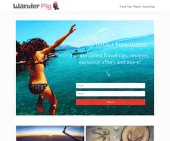 Wanderpig.com(WanderPig, a travel blog) Screenshot