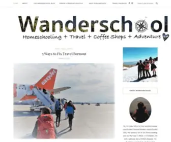 Wanderschool.com(Home) Screenshot