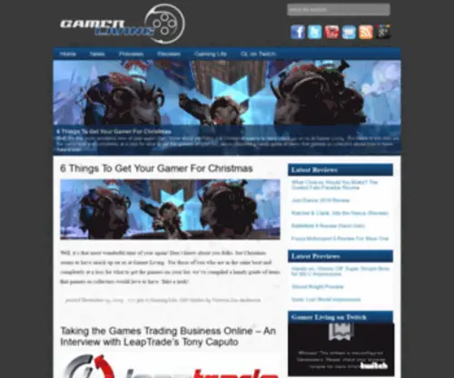 Wanderson75.net(Gamer Living) Screenshot