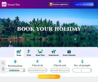 Wandertribe.in(WanderTribe) Screenshot