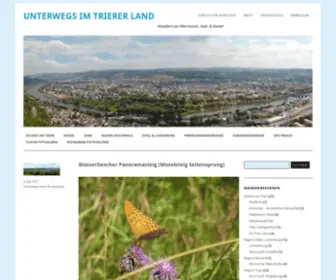 Wanderwege-Trier.de(Unterwegs im Trierer Land) Screenshot
