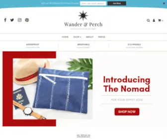 Wanderwetbags.com(Wander & Perch) Screenshot