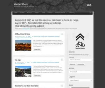 Wanderwheels.com(Wander Wheels) Screenshot