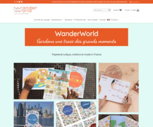 Wanderworld.fr(Tous nos carnets de voyage à découvrir) Screenshot