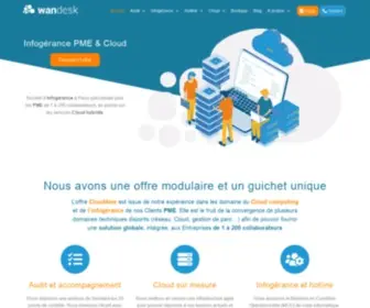 Wandesk.fr(Société) Screenshot