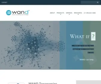 Wandinc.com(WAND INC) Screenshot