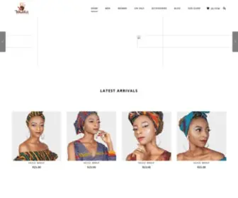 Wandizi.com(African Online Fashion Shop) Screenshot