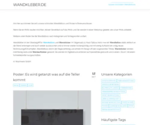 Wandkleber.de(Unsere) Screenshot
