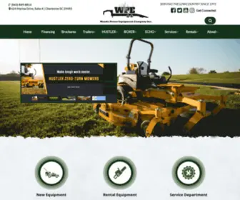 Wandopower.com(Wando Power Equipment) Screenshot