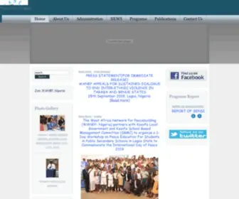 Wanepnigeria.org(WANEP-Nigeria) Screenshot