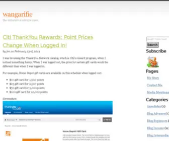 Wangarific.com(Wangarific) Screenshot